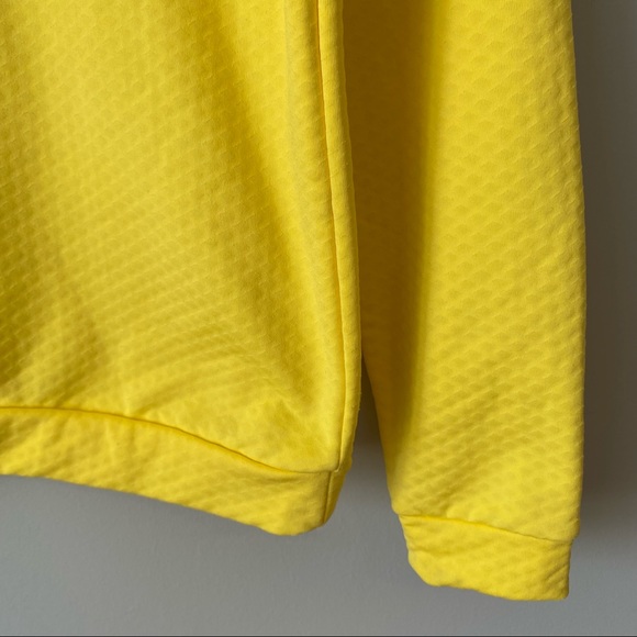 GALVIN GREEN Women's DISA Insula Pullover Sweater Sweatshirt lemon Yellow Medium - Picture 4 of 14